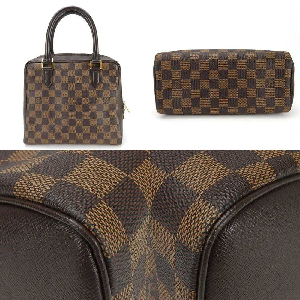 LOUIS VUITTON Brown Damier Leather Bag